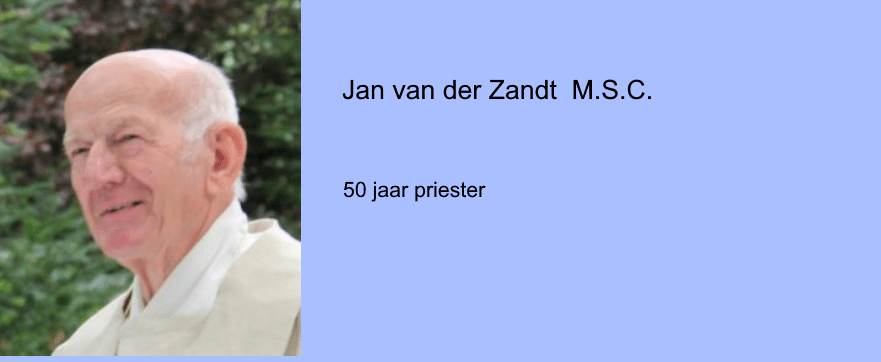 Jubileum Jan van der Zandt msc 2023