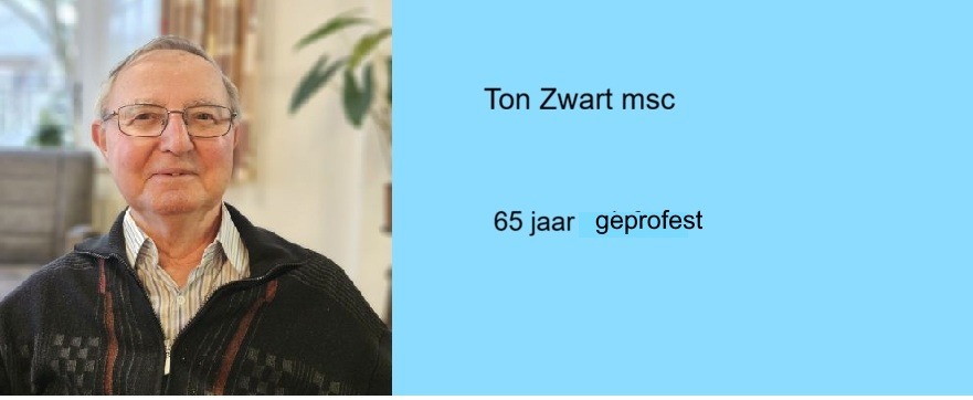 Jubileum 2026 Ton Zwart msc